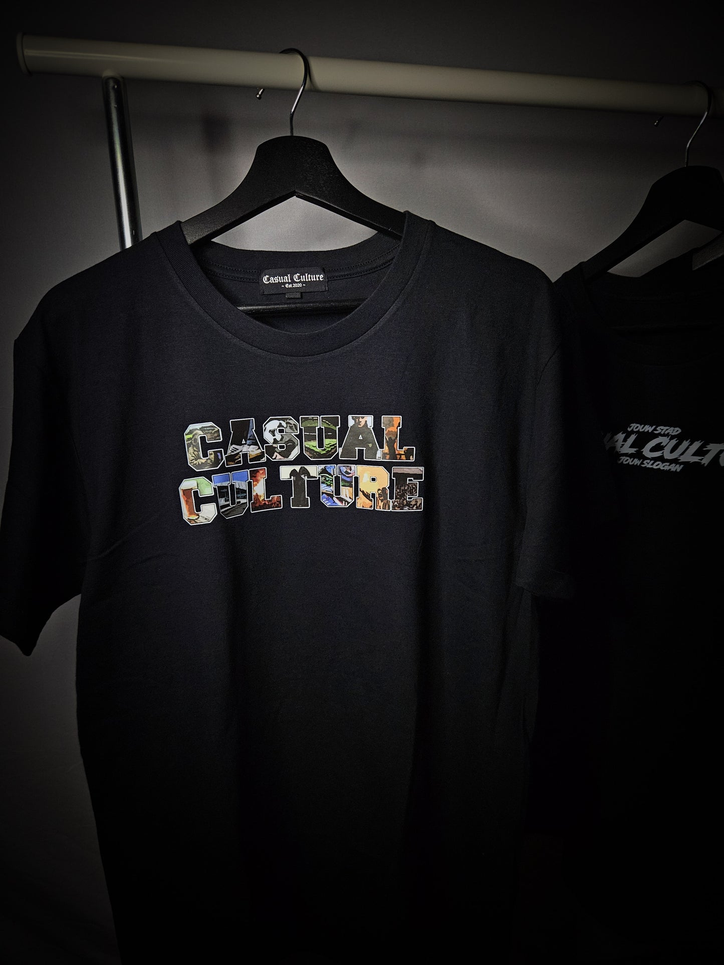 Casual Culture College Font Shirt