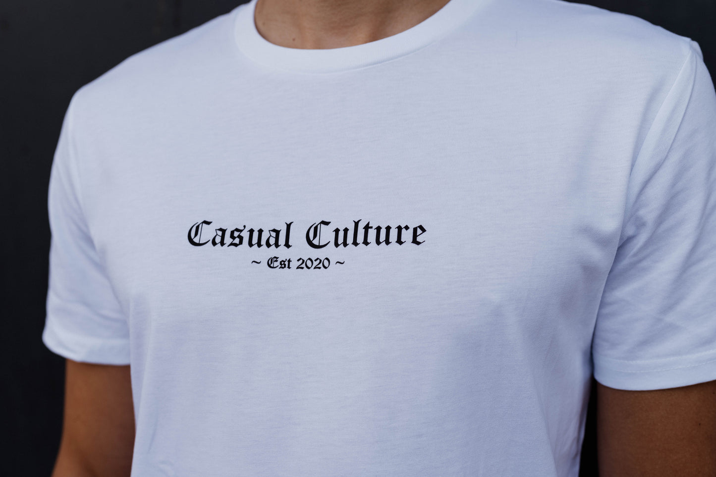 Small Logo Tee White