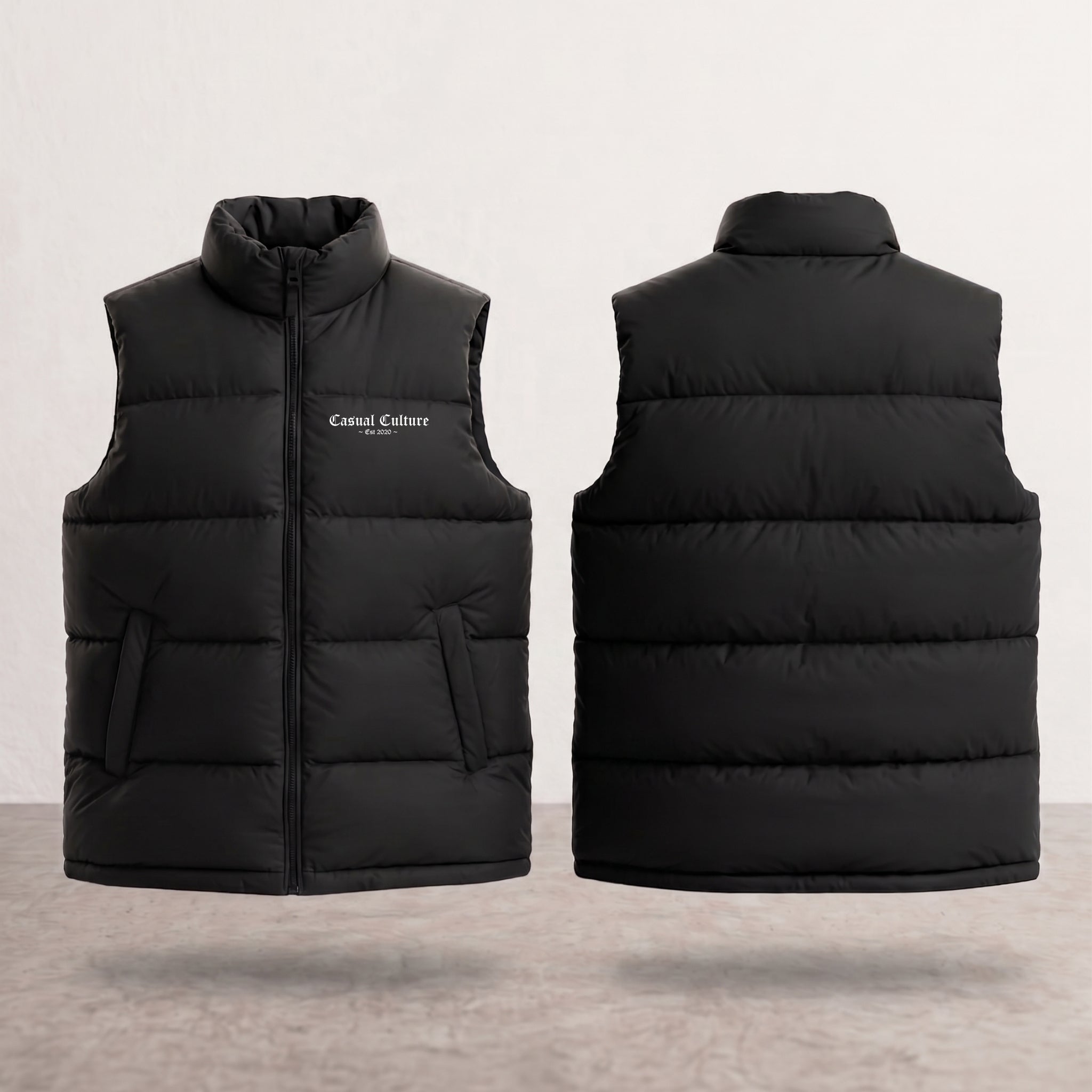 Casual Culture Puffer Gilet