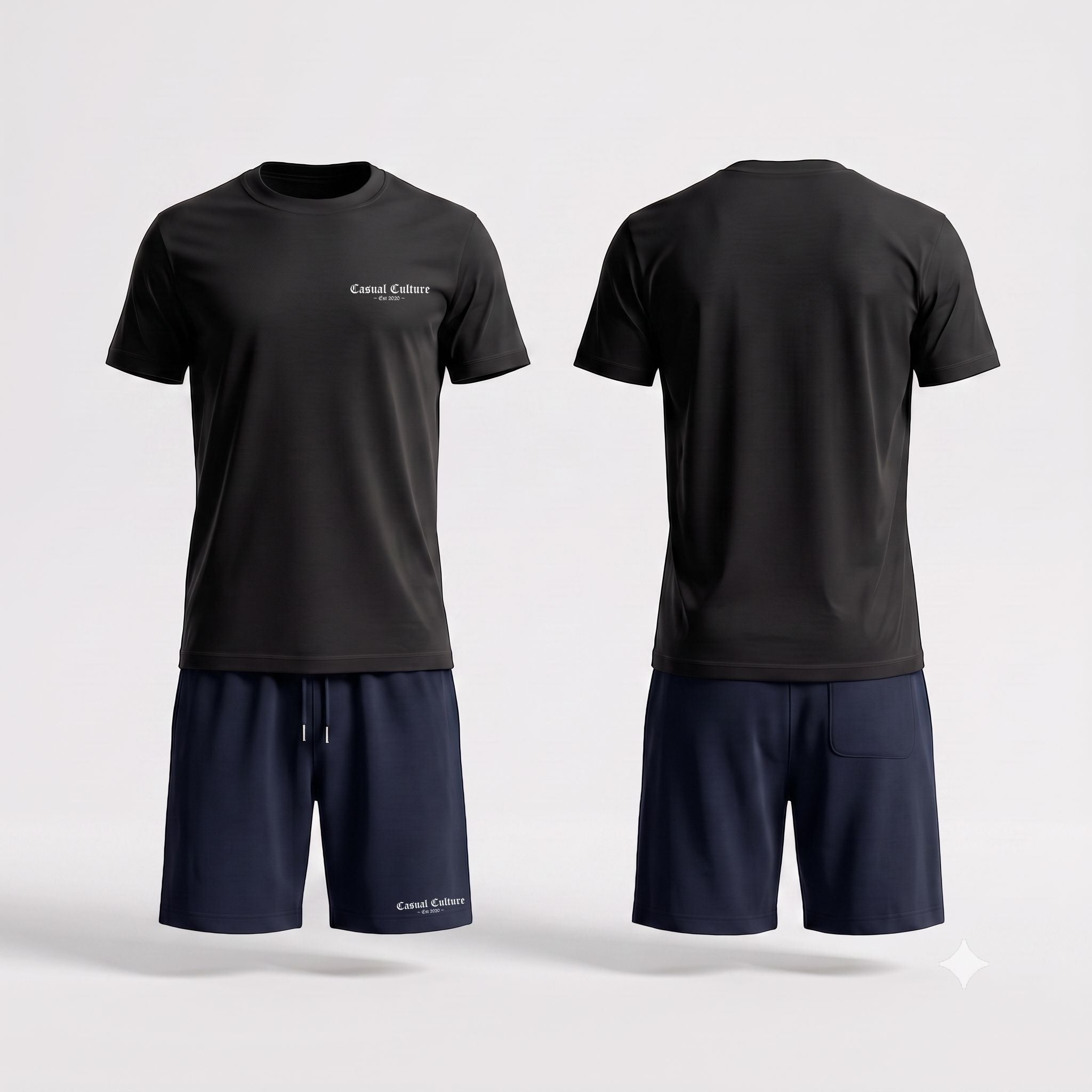 Zomerset signature met Navy Shorts