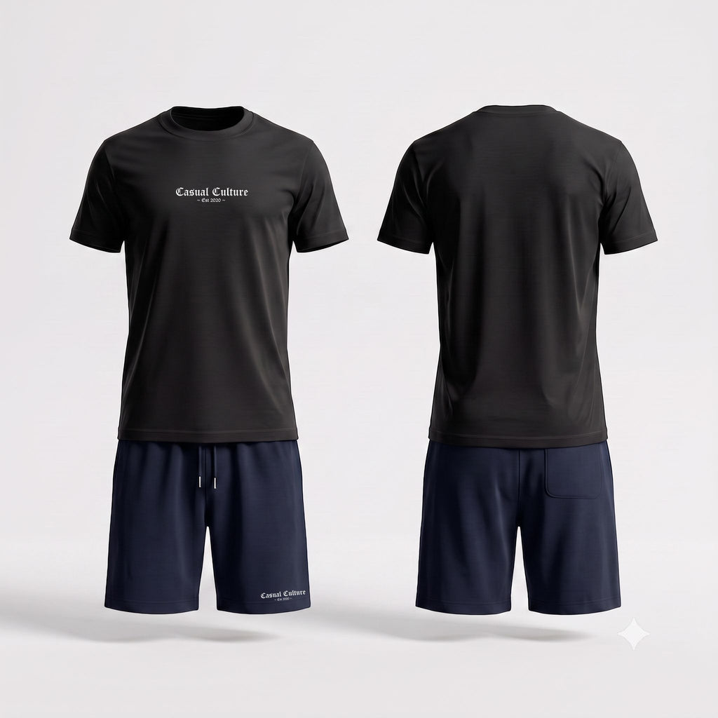 Zomerset Classic met Navy Shorts