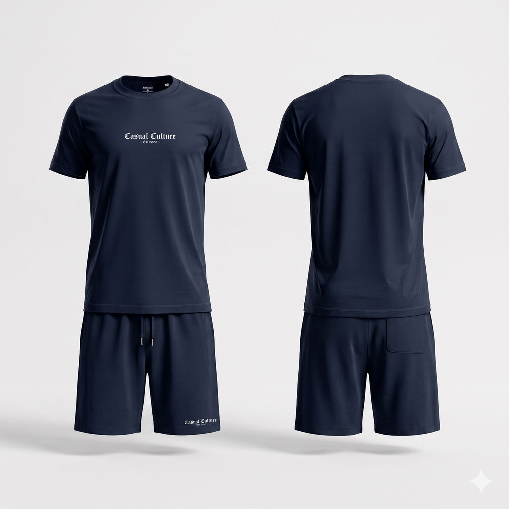 Zomerset Classic met Navy Shorts