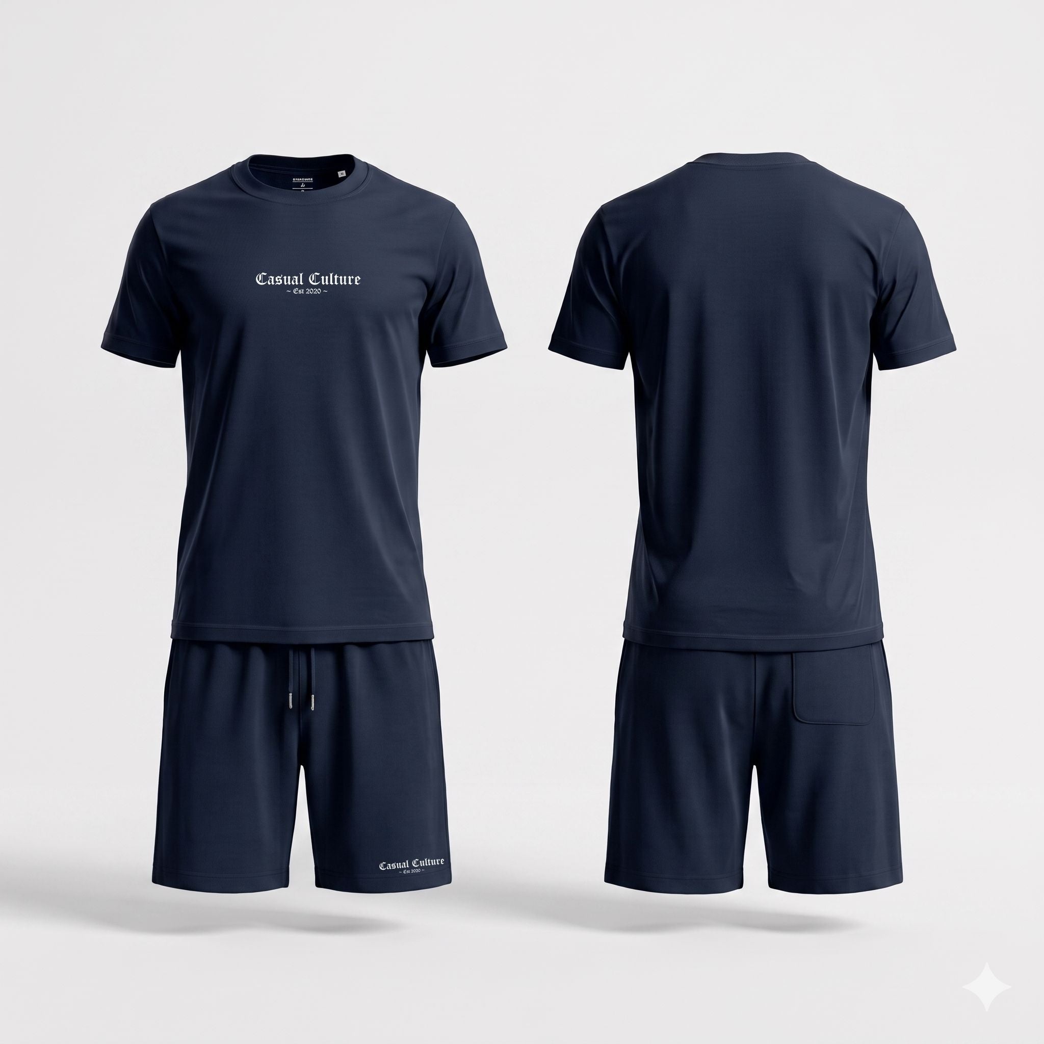 Zomerset Classic met Navy Shorts