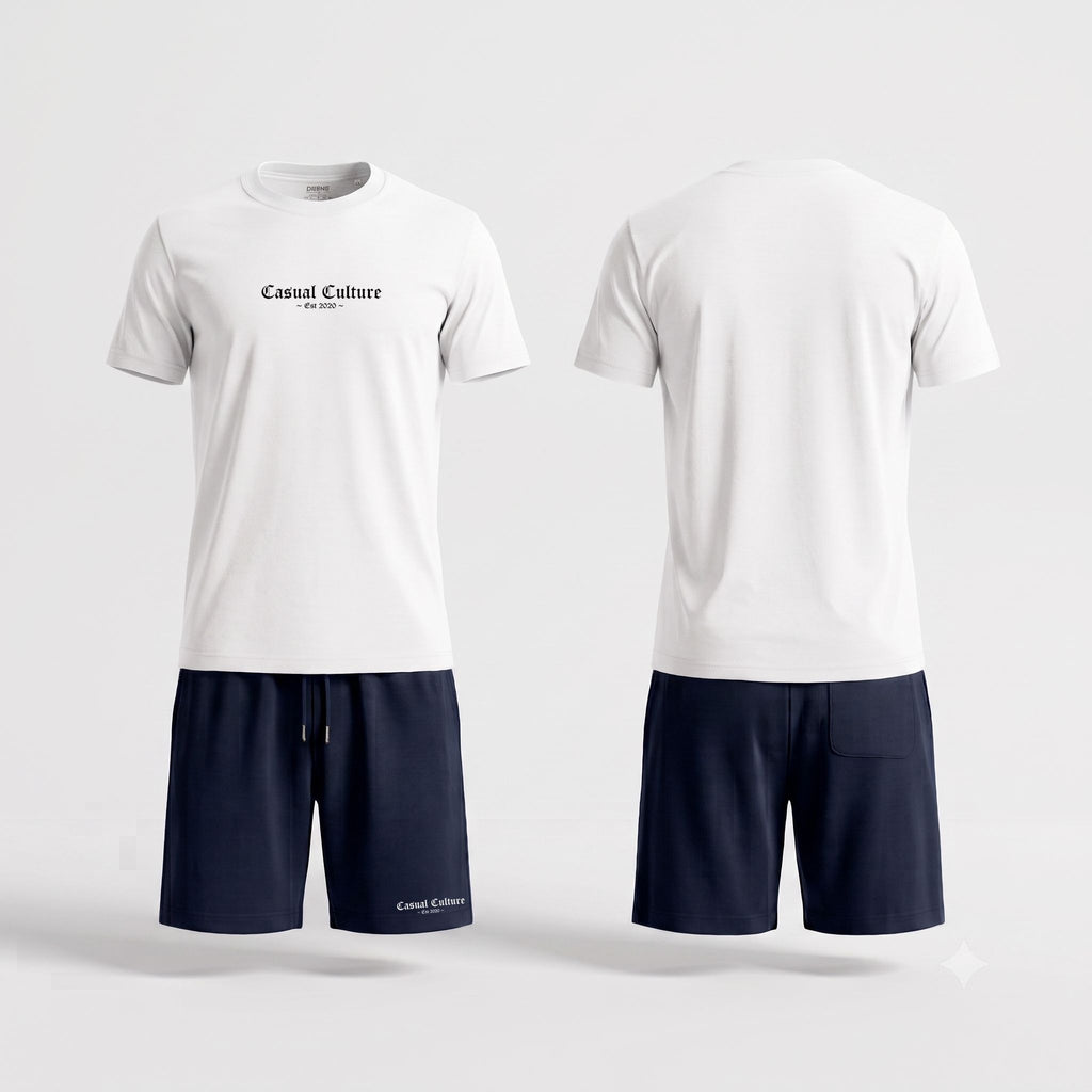 Zomerset Classic met Navy Shorts