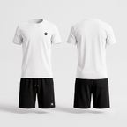 Zomerset mono badge met Zwarte Shorts