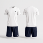 Zomerset mono badge met Navy Shorts
