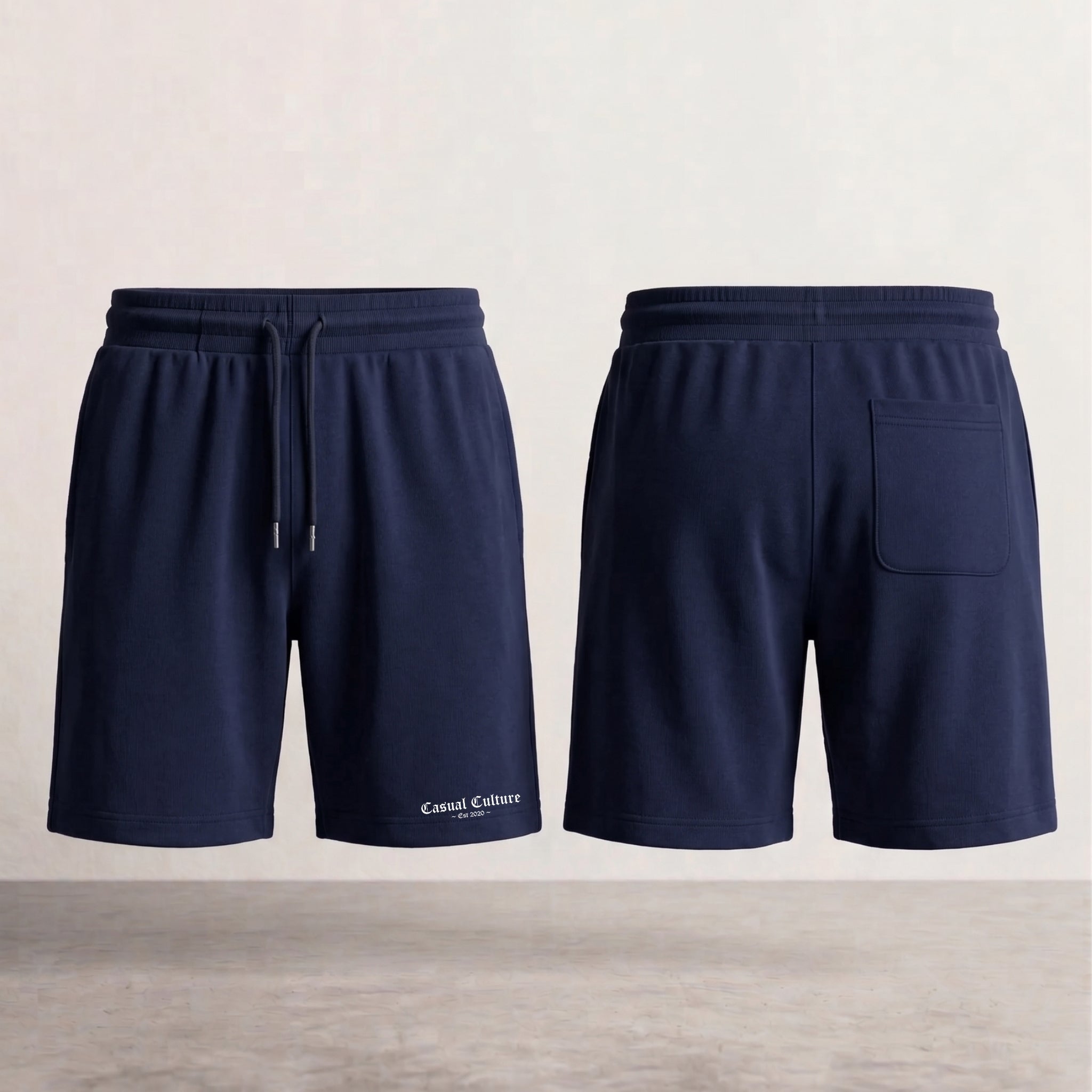 Casual Culture Shorts Donkerblauw