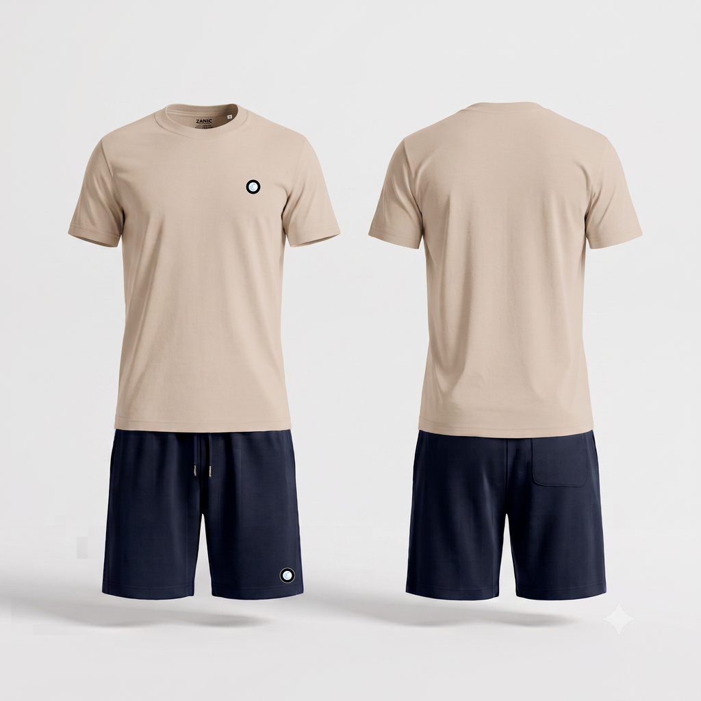 Zomerset Colour Badge met Navy Shorts