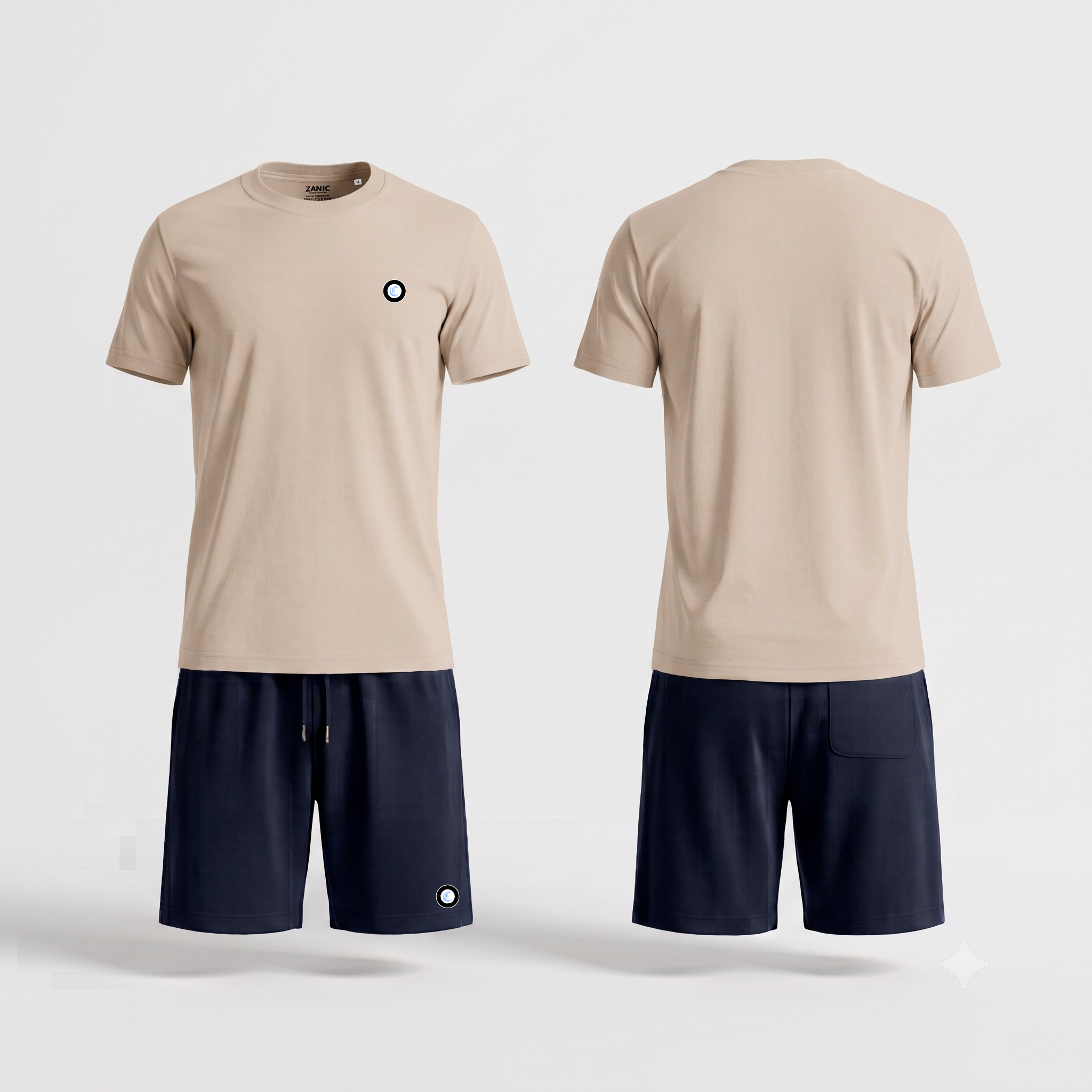 Zomerset Colour Badge met Navy Shorts