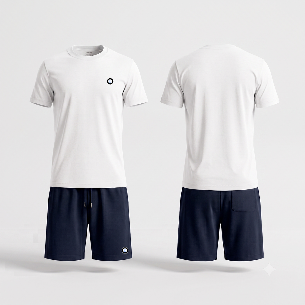 Zomerset Colour Badge met Navy Shorts