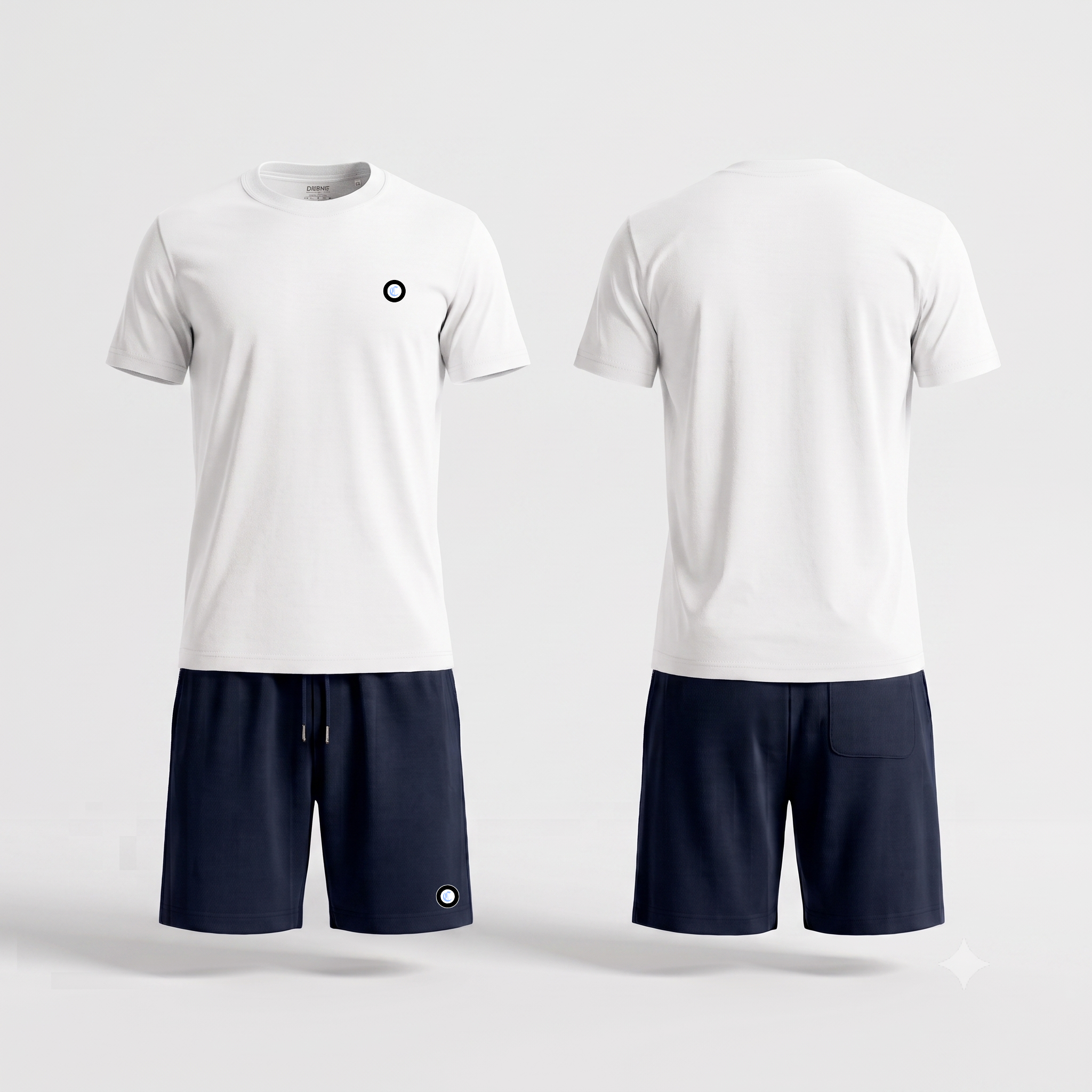 Zomerset Colour Badge met Navy Shorts