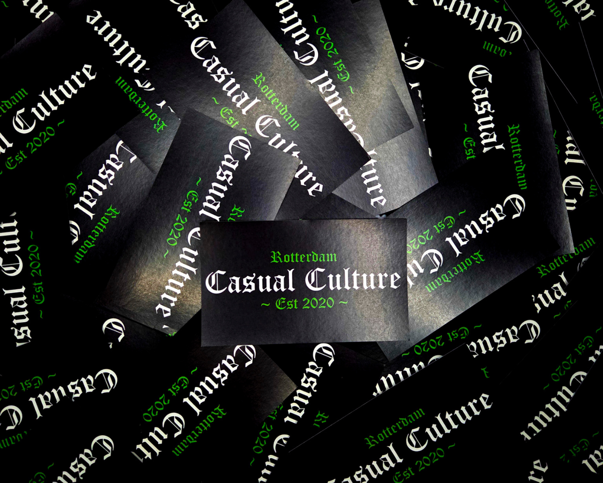 Casual Culture Rotterdam Aufkleber (10 Stk.)