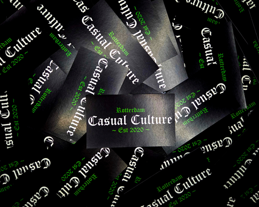 Casual Culture Rotterdam Stickers (10 pc)