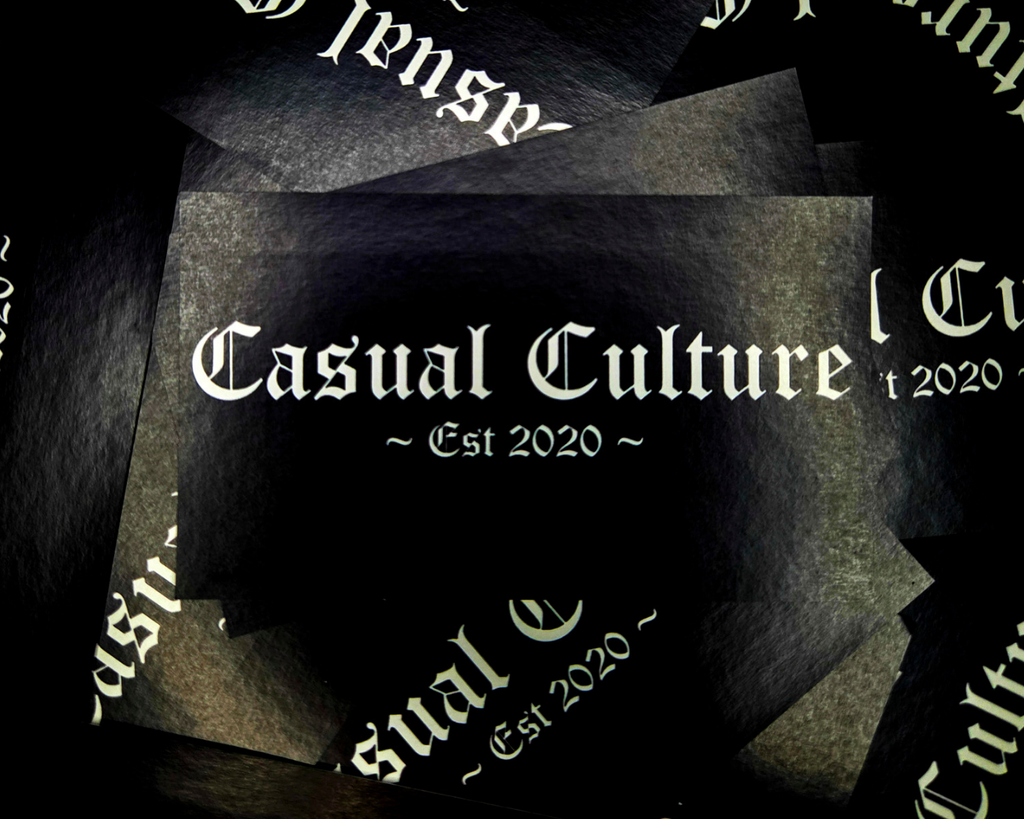 Casual Culture Logo Stickers (10 pc)