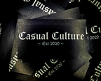 Casual Culture Logo Stickers (10 pc)