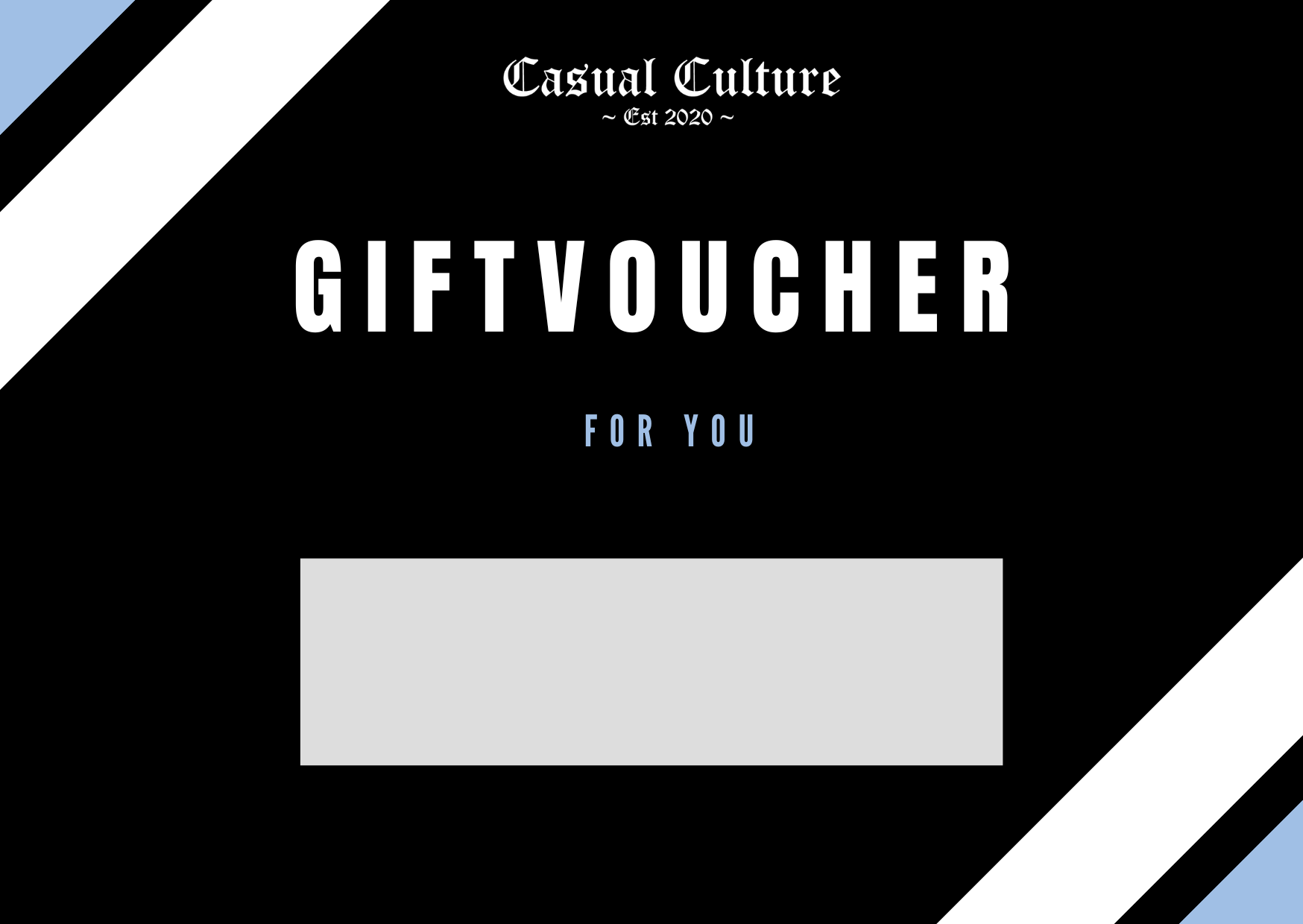 Casual Culture Physical Giftcard